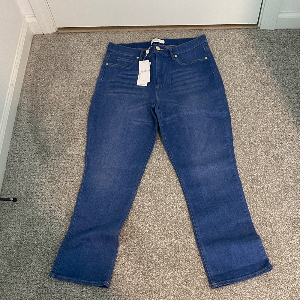 Lilly Pulitzer Blue Ankle Jeans